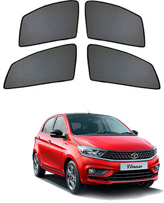 G ILIKA Side Window Sun Shade For Tata Tiago(Black)