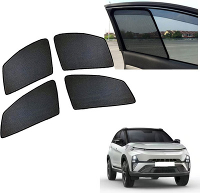 PEEPS STORE Side Window Sun Shade For Tata Nexon(Black)