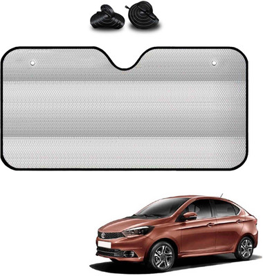 COSMOGEAR Windshield, Dashboard, Rear Window Sun Shade For Tata Tigor(Silver)