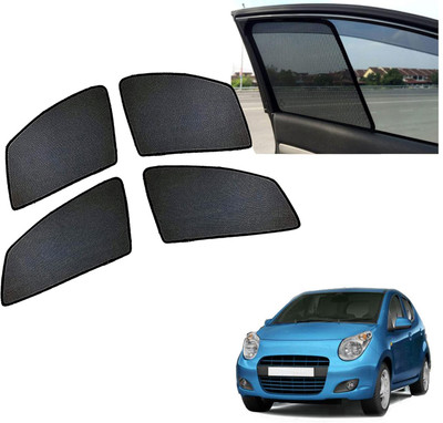 PEEPS STORE Side Window Sun Shade For Maruti Suzuki A-Star(Black)