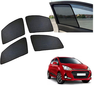 PEEPS STORE Side Window Sun Shade For Hyundai Grand i10(Black)