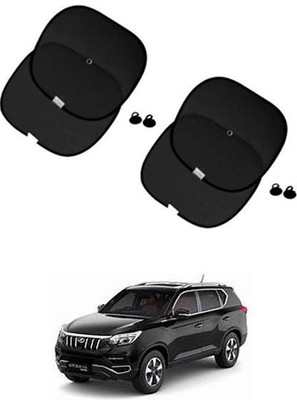 FKOK Side Window Sun Shade For Mahindra Universal For Car(Black)