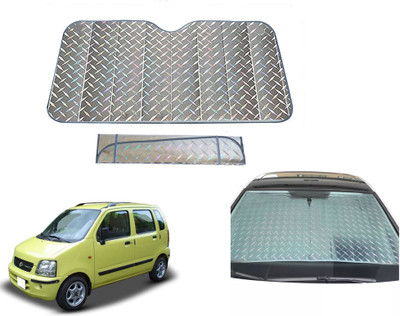 AUTO PEARL Dashboard, Windshield Sun Shade For Maruti Suzuki WagonR(Grey)