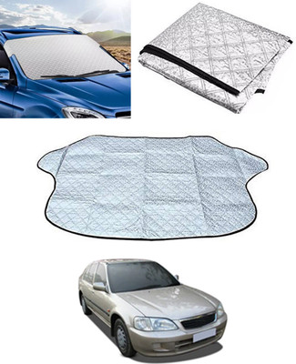 ABJD Windshield Sun Shade For Honda City(Silver)
