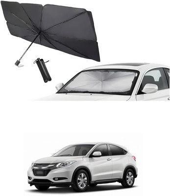 GONAMA Rear Window Sun Shade For Honda Universal For Car(Silver)