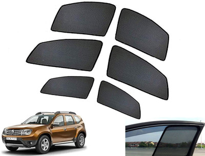 AUTO PEARL Side Window Sun Shade For Renault Duster(Black)