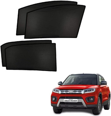 RAKRISH Side Window, Rear Window Sun Shade For Toyota Urban Cruiser(Black)