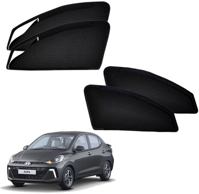 HARKRISH Side Window Sun Shade Aura(Black)