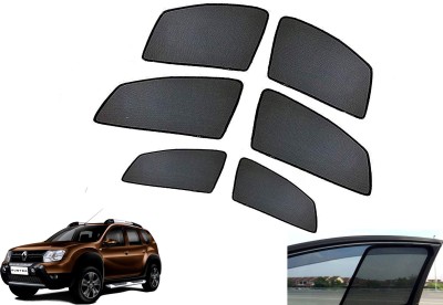 AUTO PEARL Side Window Sun Shade For Renault Duster(Black)