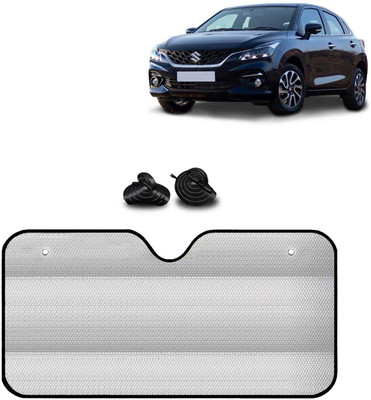Kingsway Windshield, Dashboard, Rear Window Sun Shade For Maruti Suzuki Baleno(Silver)