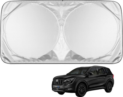 MOCKHE Windshield Sun Shade For Mahindra XUV 700(Silver)