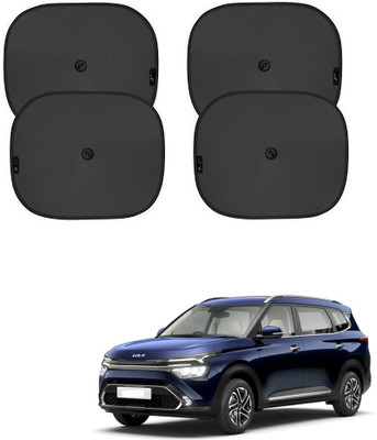 SPREADX Side Window, Rear Window Sun Shade For Kia Universal For Car(Black)