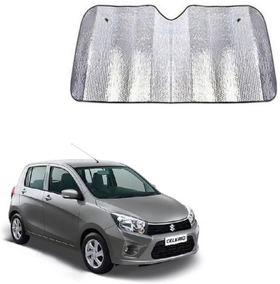 SPREADX Windshield Sun Shade For Maruti Suzuki Celerio(Silver)