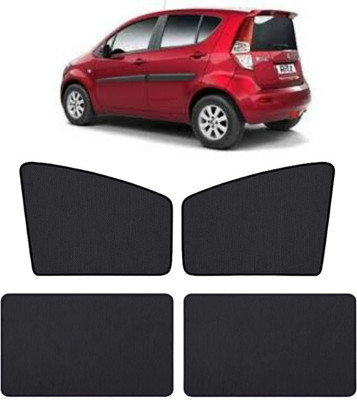 RAKRISH Rear Window, Side Window Sun Shade For Maruti Suzuki Ritz(Black)