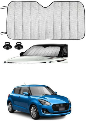GONAMA Rear Window Sun Shade For Maruti Suzuki Swift(Silver)
