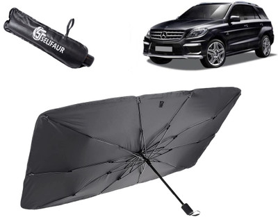 Selifaur Dashboard, Rear Window, Sun Roof, Windshield Sun Shade For Mercedes Benz M-Class(Black)
