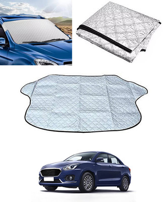 RKPSP Windshield Sun Shade For Maruti Suzuki Swift Dzire(Silver)