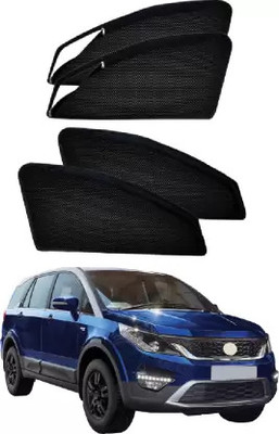 G ILIKA Side Window Sun Shade For Tata Hexa(Black)