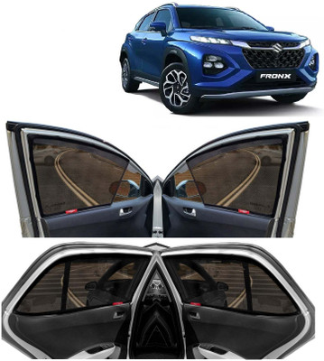 Kingsway Rear Window, Side Window, Windshield Sun Shade For Maruti Suzuki(Black)