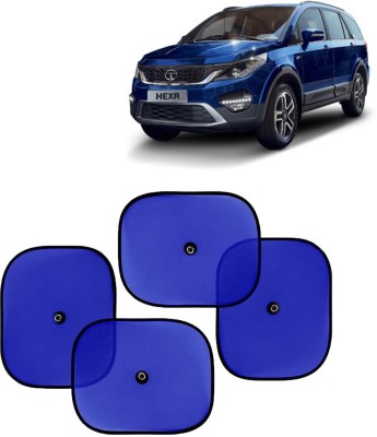 Kingsway Side Window, Rear Window, Dashboard, Sun Roof, Windshield Sun Shade For Tata Hexa(Blue)