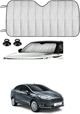 GONAMA Windshield Sun Shade For Ford Fiesta(Silver)