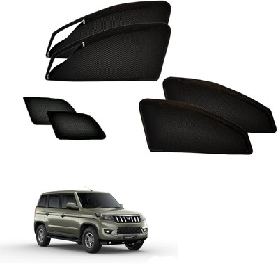 HARKRISH Side Window Sun Shade For Mahindra Bolero Neo(Black)