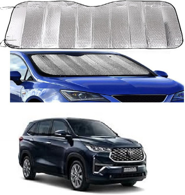 ROSHNEER ENTERPRISES Windshield Sun Shade For Toyota 1 Series(Silver)