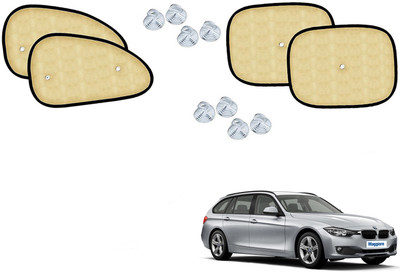 Automotive Prist Side Window Sun Shade For BMW 5 Series(Beige)