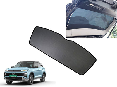 AUTO PEARL Rear Window Sun Shade For Hyundai Creta(Black)