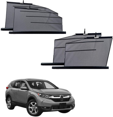 SS FOR YOUR SMART NEEDS Side Window Sun Shade For Honda CR-V(Black)