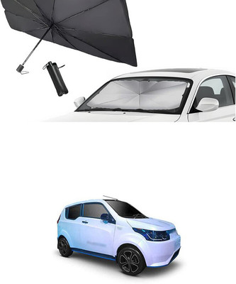 GONAMA Rear Window Sun Shade For Mahindra Universal For Car(Silver)