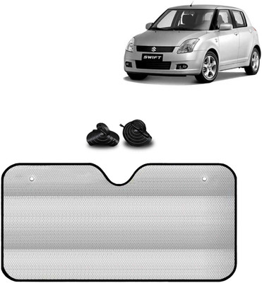 Kingsway Windshield, Dashboard, Rear Window, Side Window Sun Shade For Maruti Suzuki Swift(Silver)