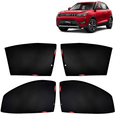 Kingsway Side Window, Rear Window Sun Shade For Mahindra XUV 300(Black)