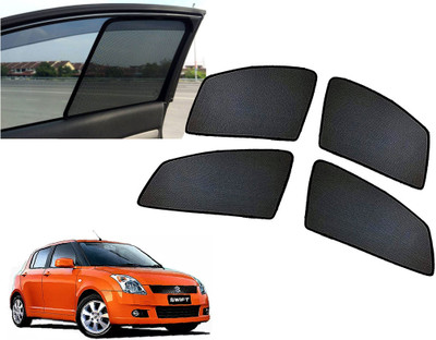 AUTO PEARL Side Window Sun Shade For Maruti Suzuki Swift(Black)