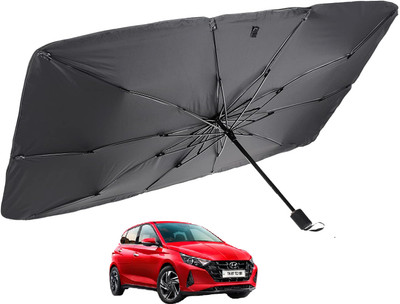 MOCKHE Windshield Sun Shade For Hyundai i20(Silver)