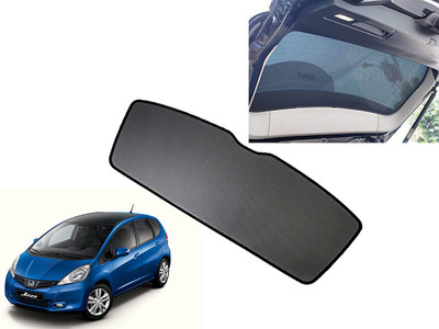 AUTO PEARL Rear Window Sun Shade For Honda Jazz(Black)