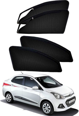 PEEPS STORE Side Window Sun Shade For Hyundai Xcent(Black)