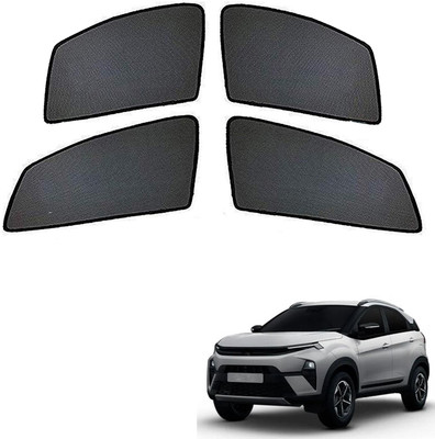 PEEPS STORE Side Window Sun Shade For Tata Nexon(Black)