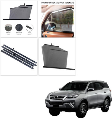 SS FOR YOUR SMART NEEDS Side Window Sun Shade For Toyota New Fortuner(Black)