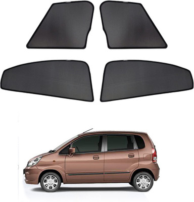 RAKRISH Rear Window, Side Window Sun Shade For Maruti Suzuki Zen Estilo(Black)
