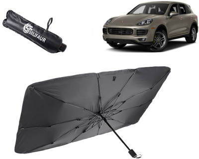 Selifaur Dashboard, Rear Window, Sun Roof, Windshield Sun Shade For Porsche Cayman(Black)