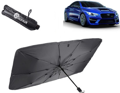 Selifaur Dashboard, Rear Window, Sun Roof, Windshield Sun Shade For Subaru WRX(Black)