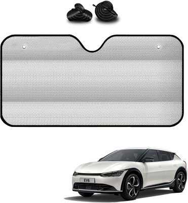 COSMOGEAR Windshield, Dashboard, Rear Window Sun Shade For Kia EV6(Silver)