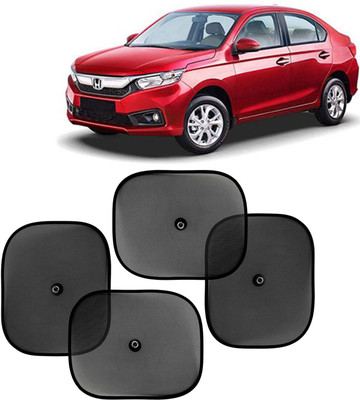 Kingsway Side Window, Rear Window, Windshield Sun Shade For Honda Amaze(Black)