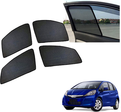 PEEPS STORE Side Window Sun Shade For Honda Jazz(Black)