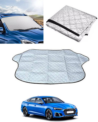 MSNP Windshield Sun Shade For Audi S4(Silver)