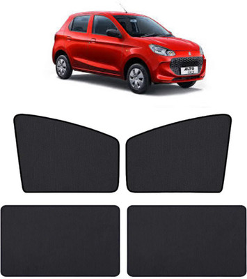 RAKRISH Rear Window, Side Window Sun Shade For Maruti Suzuki Alto K10(Black)