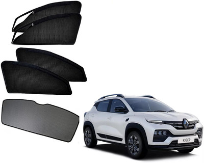 KOZDIKO Side Window, Rear Window Sun Shade For Renault Kiger(Black)