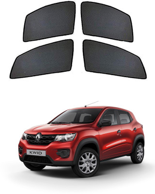 PEEPS STORE Side Window Sun Shade For Renault Kwid(Black)