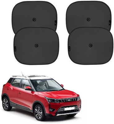 SPREADX Side Window, Rear Window Sun Shade For Mahindra XUV 300(Black)